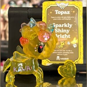 Tokidoki Topaz Unicorno Precious Series Collectible Art Figure